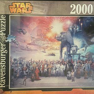 RAVENSBURGER Star Wars Universe 2000 piece jigsaw puzzle sealed NEW